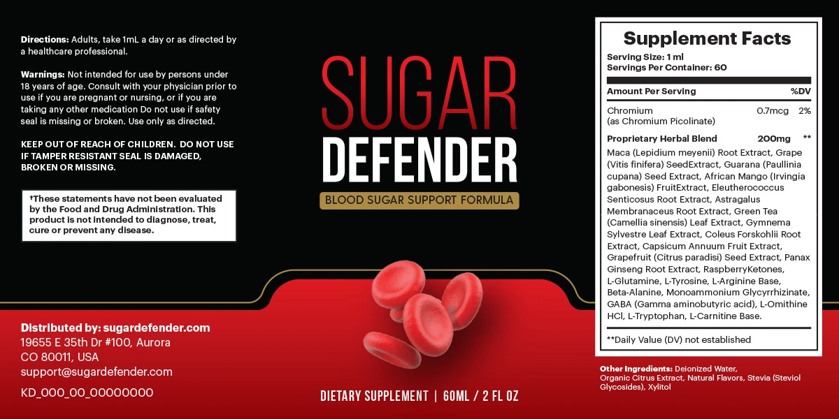 supplement-facts-sugar-defender